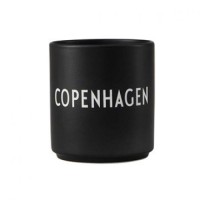 Design Letters / Favourite cups Special Edition black COPENHAGEN