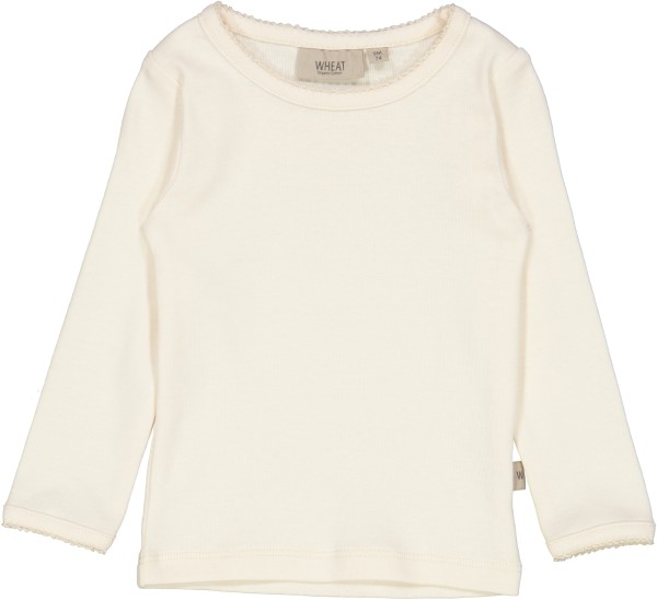 WHEAT, WHEAT, Basic Girl T-Shirt LS, Cotton (62-92)