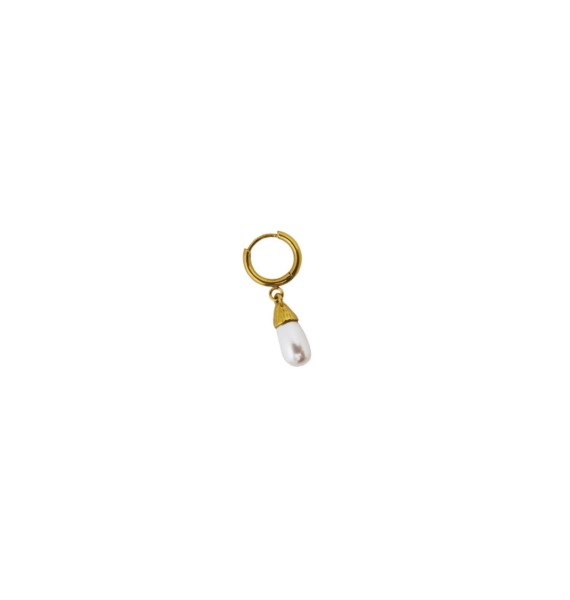 WOS / Veja drop single earring gold
