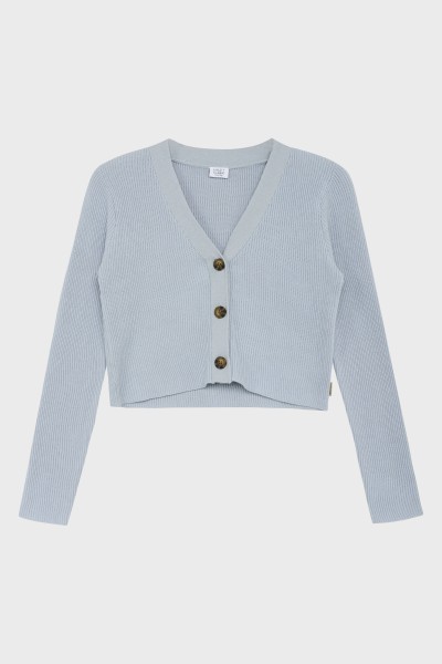 Hust & Claire / HCPatricia - Cardigan / Blue flax