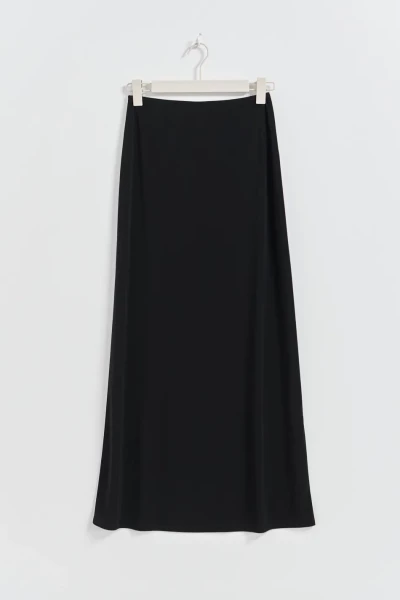 Gina Tricot / Low Waist Maxi Skirt / Black