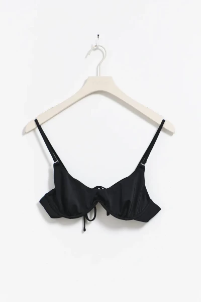 Gina Tricot / Clean bikini bra / Black