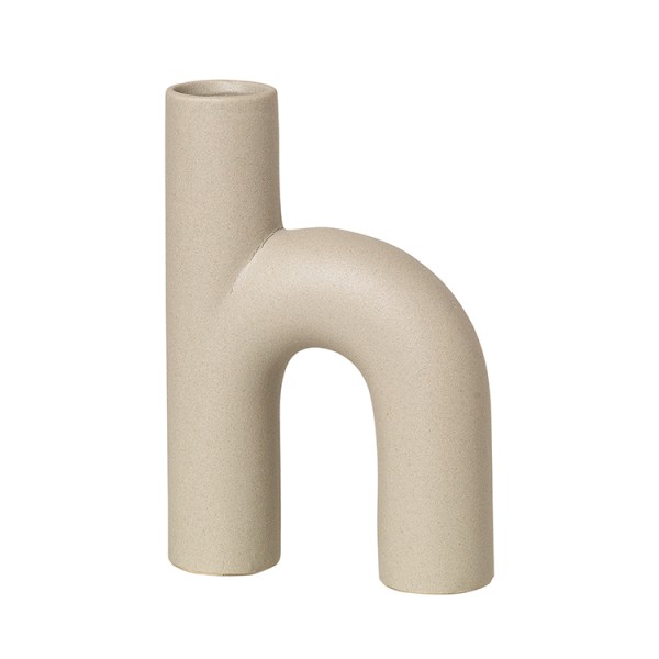 Broste Cph / Steingut Vase &#039;HECTOR&#039; Dove