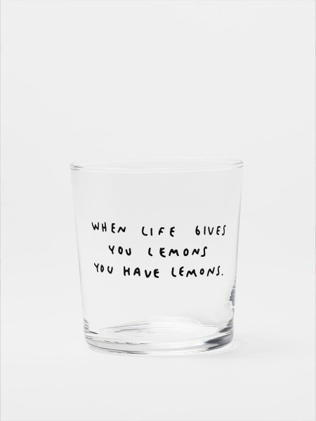 Johanna Schwarzer / 'When Life gives you lemons' Glass