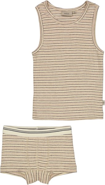 Wheat / Underwear Lui / oat melange stripe