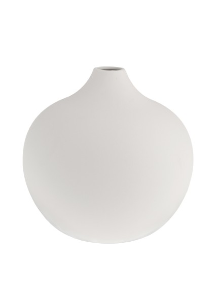 Storefactory / FRÖBACKEN / Große weiße schlichte Vase