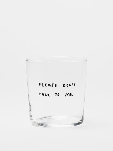 Johanna Schwarzer / 'Please dont talk to me' Glass