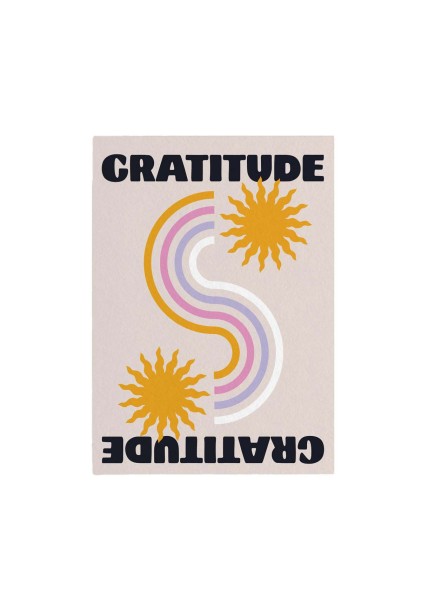 PAPIER and Co., Poster, Gratitute (30x40)