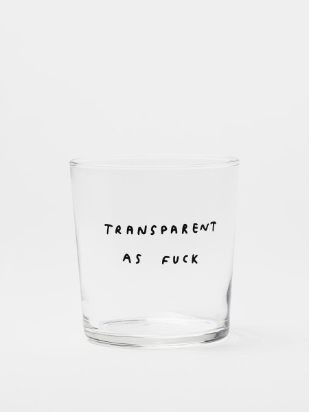Johanna Schwarzer / 'Transparent as fuck' Glass