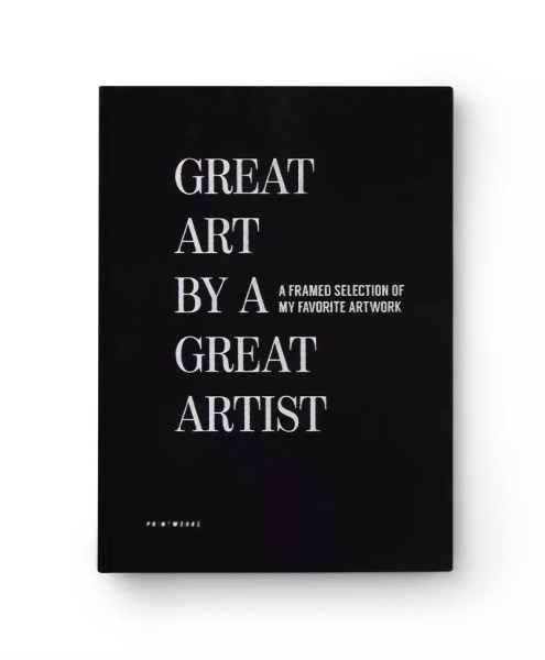 Rahmenbuch &quot;Great Art By Great Artists&quot;, Black