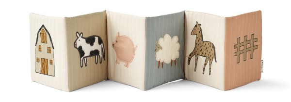 Liewood / Benny Fold Out Book / Farm / Sandy
