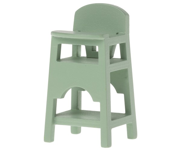 Maileg / High chair, Mouse - Mint
