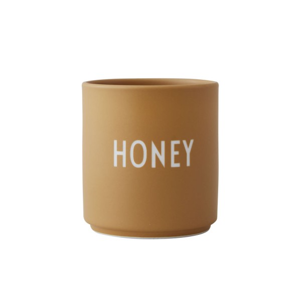 Design Letters / Favourite Cups / HONEY in Mustard