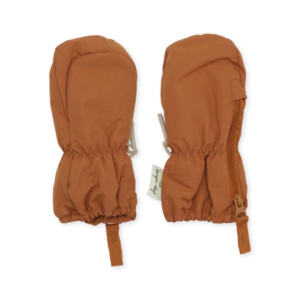 Konges Sløjd / Nohr Baby Snow Mittens / Leather Brown