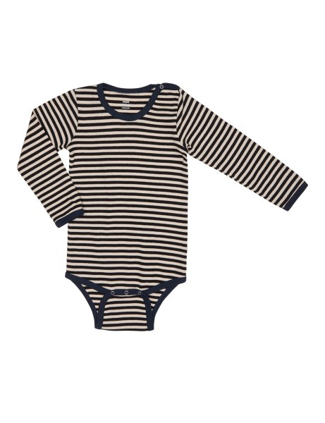 Mads Nørgaard / Soft Duo Striped Body / Off White / Black / Navy