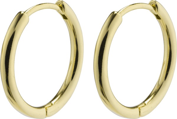 Pilgrim / ARIELLA huggie hoop earrings gold-plated