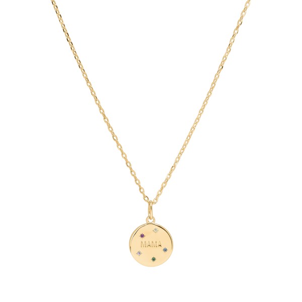 Sui Ava / Mama necklace / Gold multi