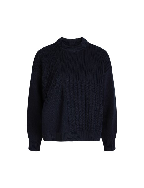 Mads Nørgaard / Patch Lily Sweater / Deep Well