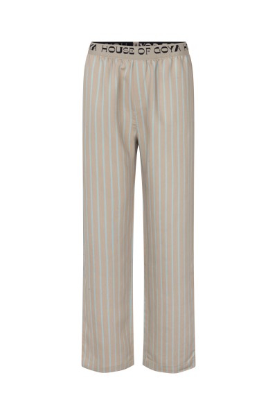 Stine Goya / Noemi Pants / Striped Cotton / Jade Stripe