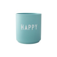 Design Letters / Favourite cups / Aqua HAPPY