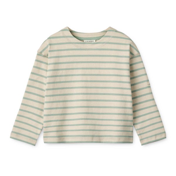 LIEWOOD / Farah Stripe Sweatshirt / Y/D Stripe Ice blue / Sandy