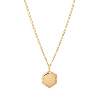 Maria Black / Kim 65 Adjustable Necklace Sterling Silver - High Polished Gold