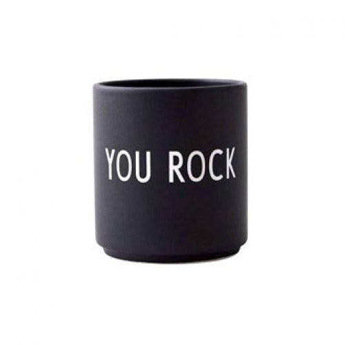 Design Letters / Favourite cups - Friendship black YOU ROCK