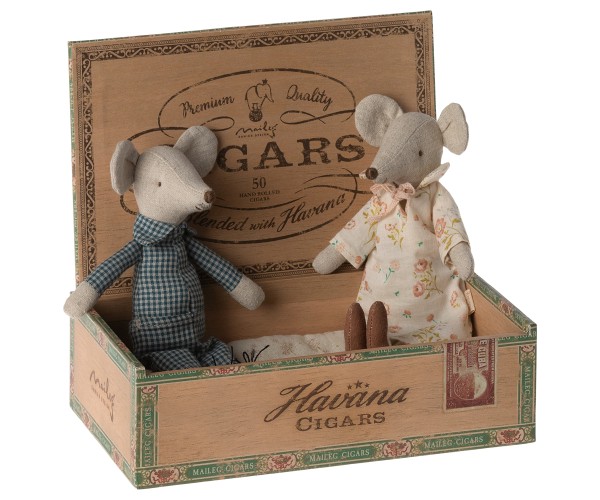Maileg / Oma und Opa Mäuse in Box