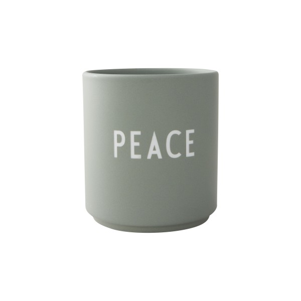 Design Letters / Favourite cups / Green PEACE