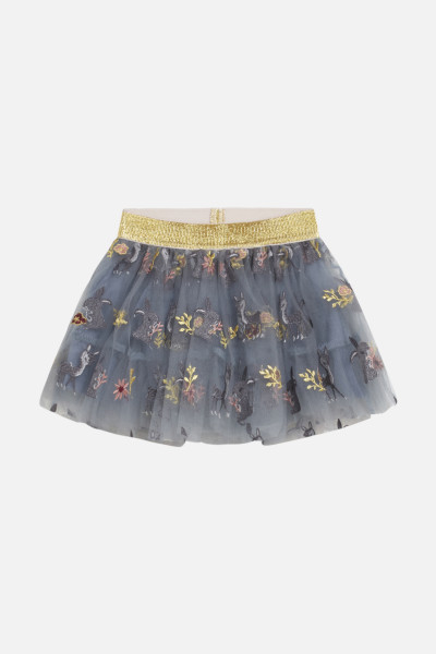Hust and Claire, Nella Skirt, Blue flint