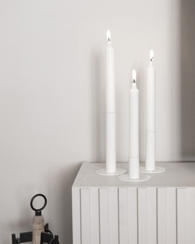Storefactory / EKTORP small white candlestick