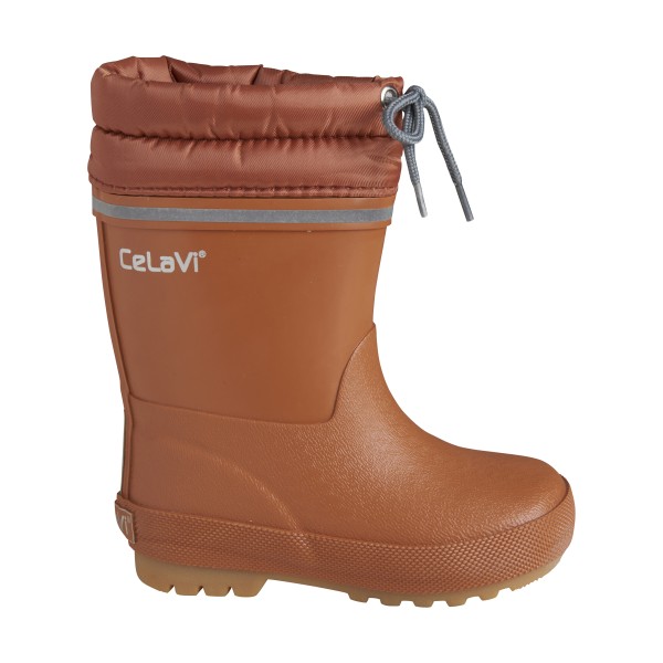 Celavi / Thermal Wellies w. Lining / Amber Brown