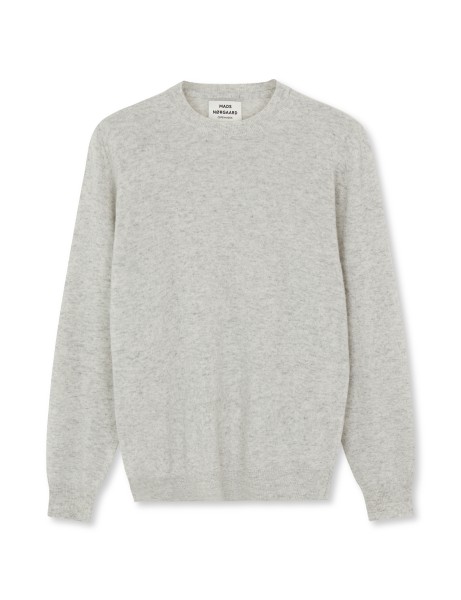 Mads Nørgaard / Eco Wool Kasey Sweater / Bright Grey Melange