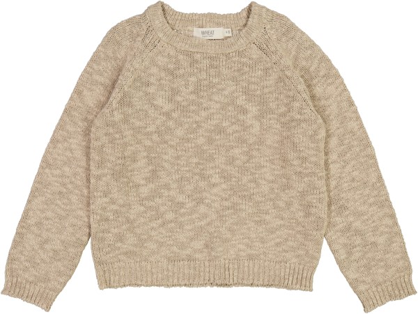 Wheat / Knit Pullover Quinn / warm stone