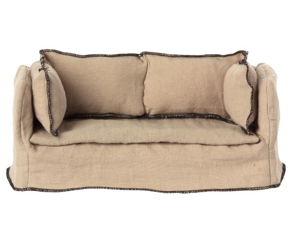 Maileg, Miniature Leinen Couch