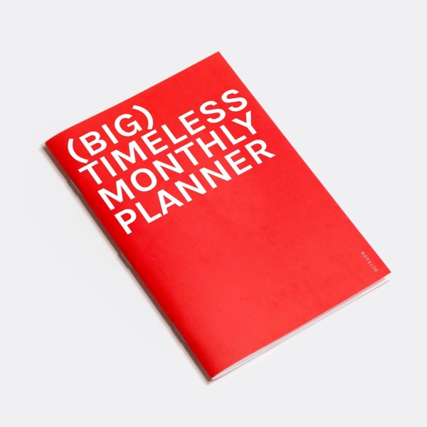 OCTAGON DESIGN / (Big) Timeless Monthly Planner Monatsplaner A4 | Standard