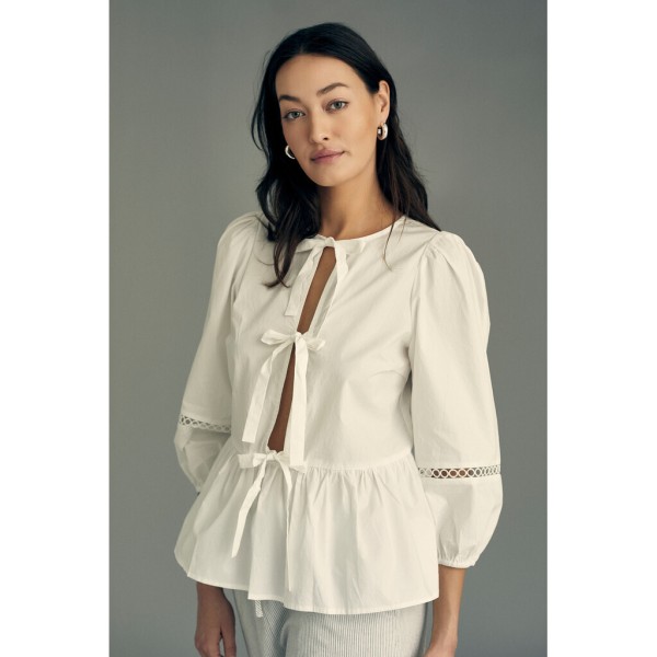 A-View / Kamille blouse / White