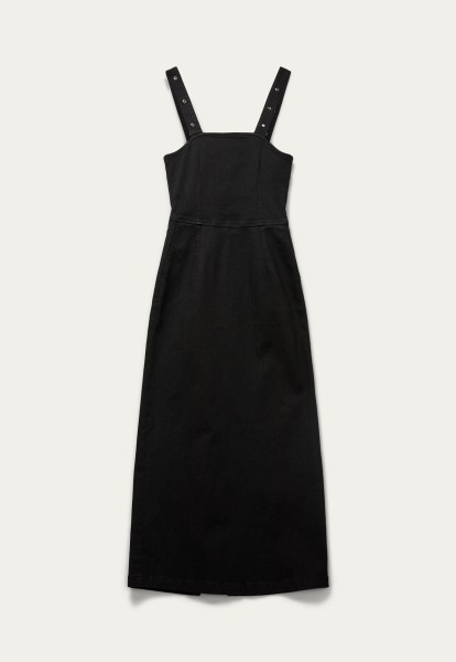 BLANCHE / Noir Denim Dress / Black