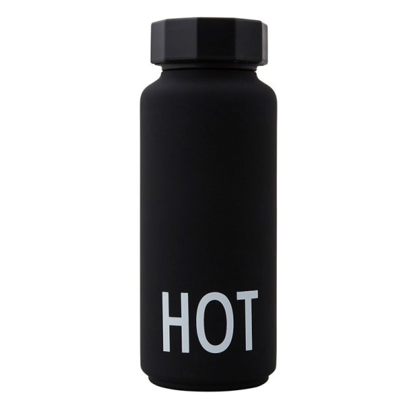 Design Letters / Thermo Bottle HOT / Black