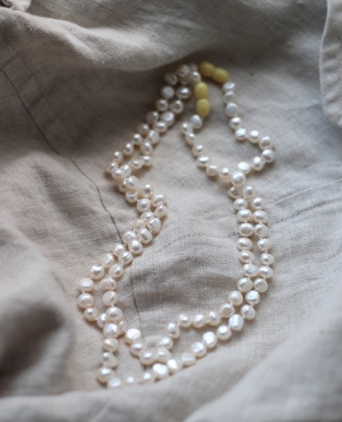 Nirrimis / Pearl - Halskette (Kinder) 4-10Y: 38 cm