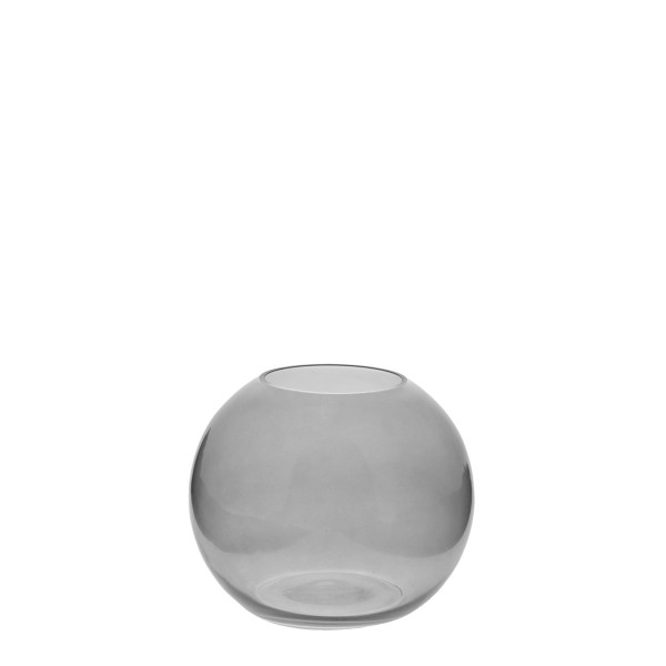 Ensjön - Grey glass vase