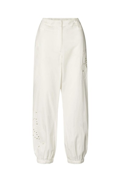 Rabens Saloner / Lotus lace pants - Iman / Off white