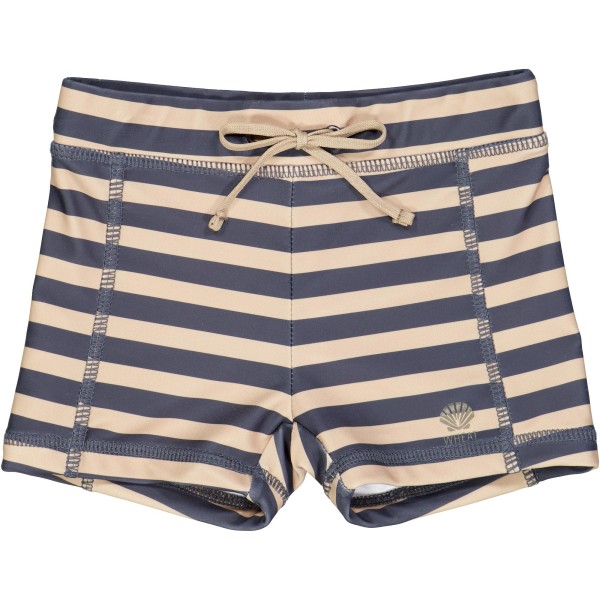 Wheat / Swim Shorts Ulrik / Ink Stripe