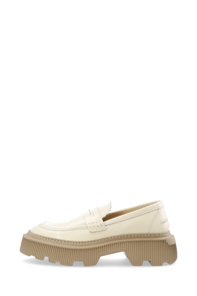 LÄST / Gemma Loafers - Polido Leather / Off White
