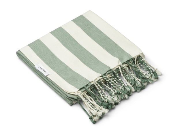 Liewood / Mona beach towel / Y/D stripes Peppermint / Creme de la creme