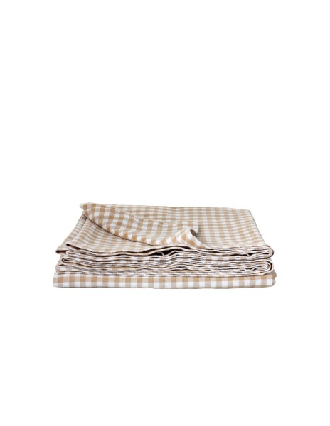 Storefactory / RUTAN beige table cloth 140x250 cm