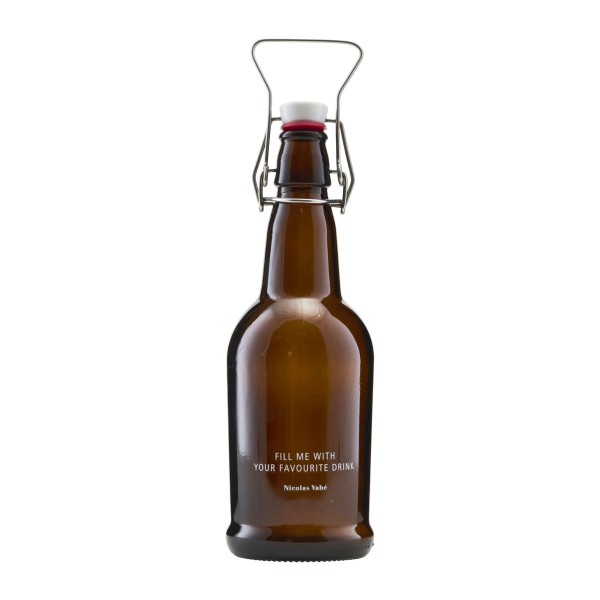 Nicolas Vahé / Bottle with patent plug / Brown