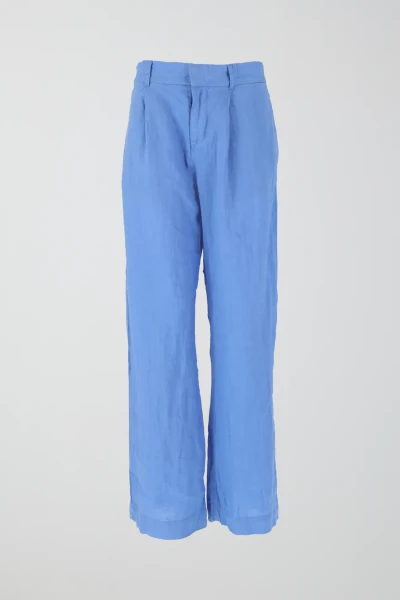 Gina Tricot / Linen trousers / Lt Blue