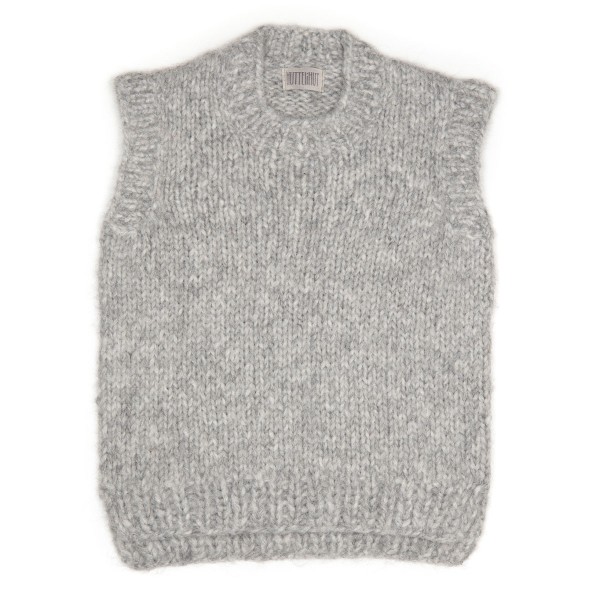 Huttelihut / PLAINY Vest Wool L.Grey