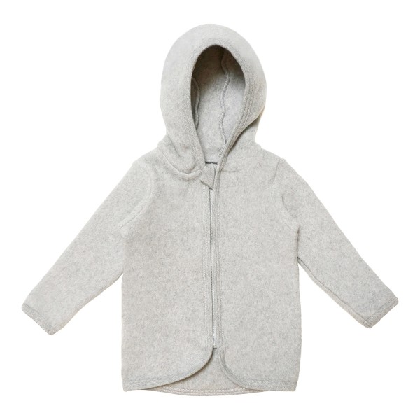 Huttelihut / Poofy Jacket Cotton Fleece / Light Grey Melange